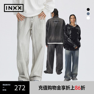 INXX 纯色宽松休闲裤 APYD潮牌新品 APE3230919 男女同款 长裤