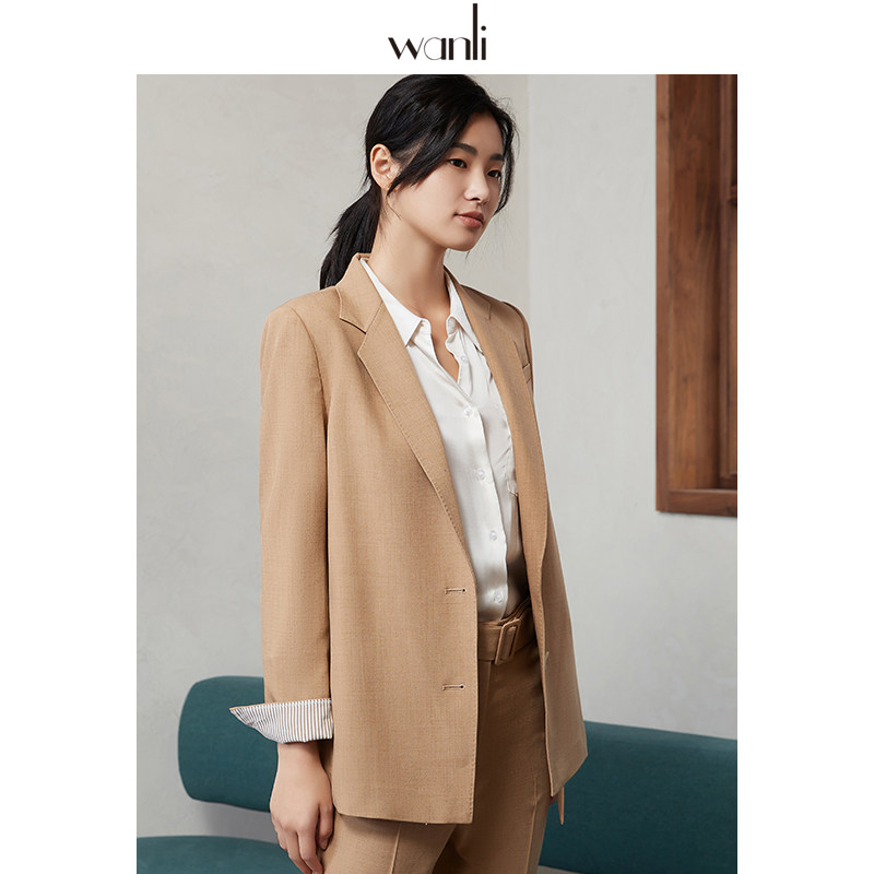 万丽（服饰）女装西装气质洋气套装女韩版宽松休闲女款小西装,女装/女士精品,西装,淘宝优惠券,粉丝福利购,淘宝优惠卷