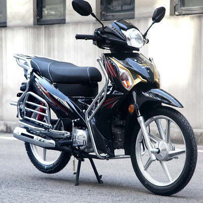 全新弯梁摩托车125国四电喷整车可上牌110中老年省油两轮代步机车