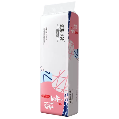 丽邦卫生纸2卷家庭原生木浆厕纸