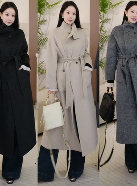 【显瘦满分风衣款大衣丨纯手工】0重感丨羊毛大衣NOF494-SZ12146