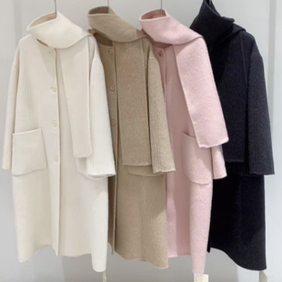 外套NOF656 P同款 1190g长款 SZ12042 重磅纯手工苏力大衣