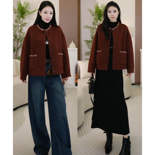 700g加厚小香风外套NOF590 苏力大衣 小香同款 SZ10062 原1599