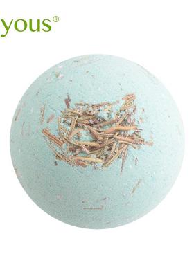 joyous绿茶迷迭香泡澡球精油泡泡浴球滋润保湿气泡弹100g