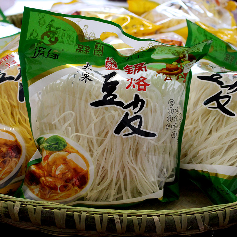 恩施豆皮干豆皮米豆皮湖北干豆丝玉米粗杂粮手工豆皮500g正品包邮