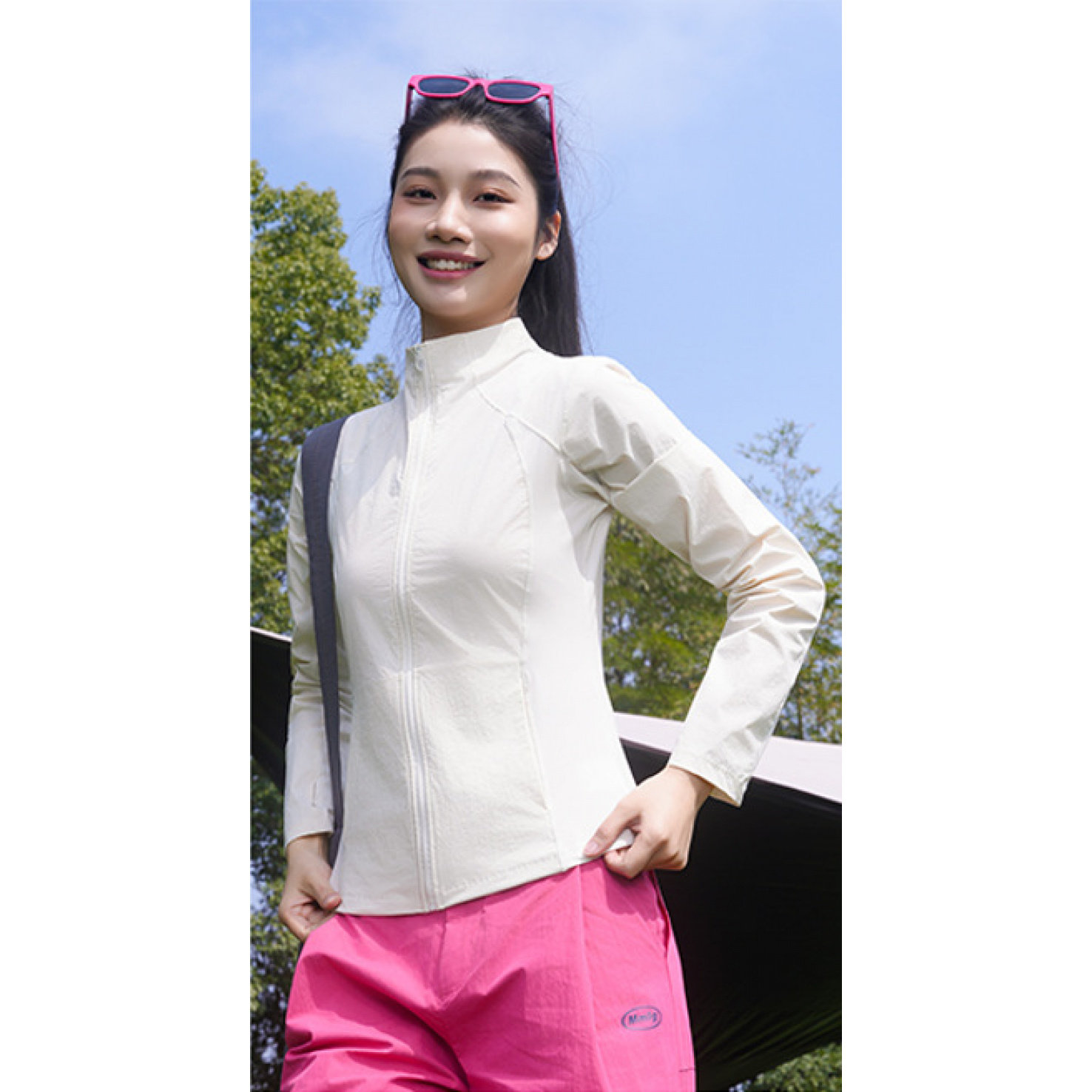 女款夏季透气防紫外线皮肤衣