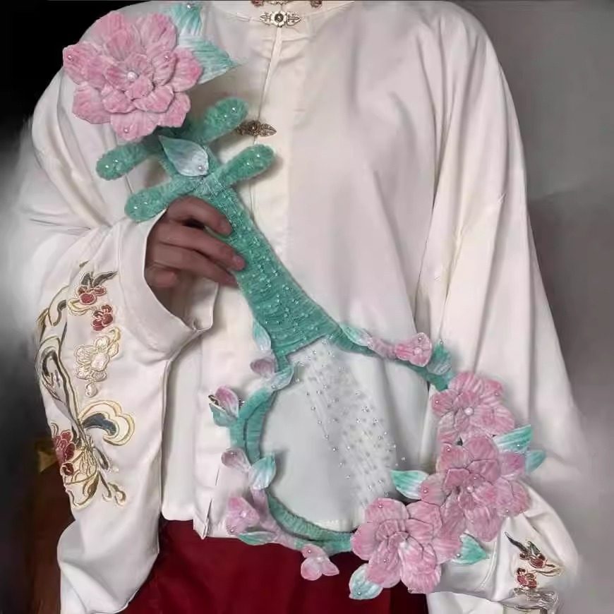 手工琵琶琴扭扭棒编织diy材料包