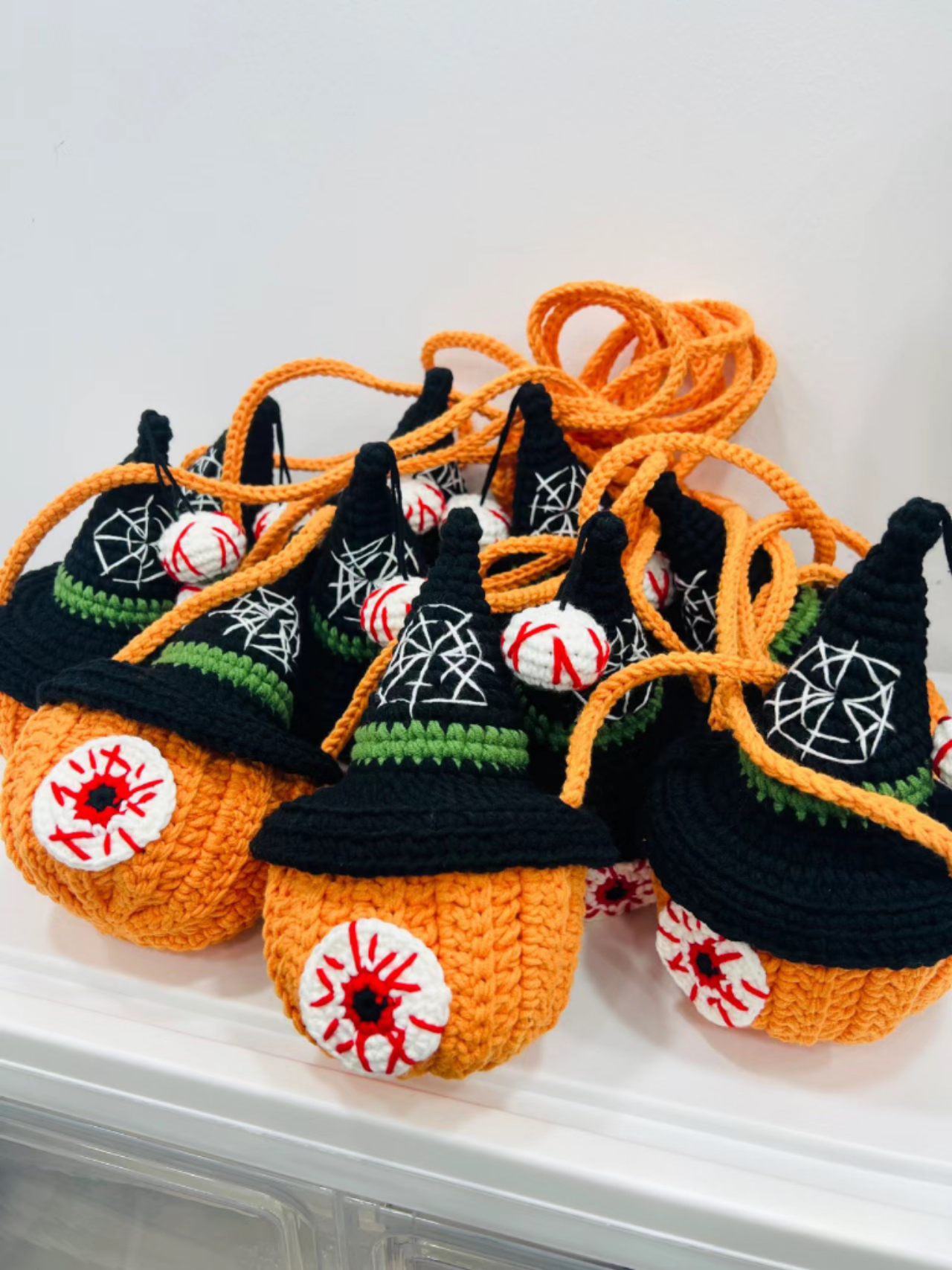 万圣节搞怪可爱南瓜包diy材料包