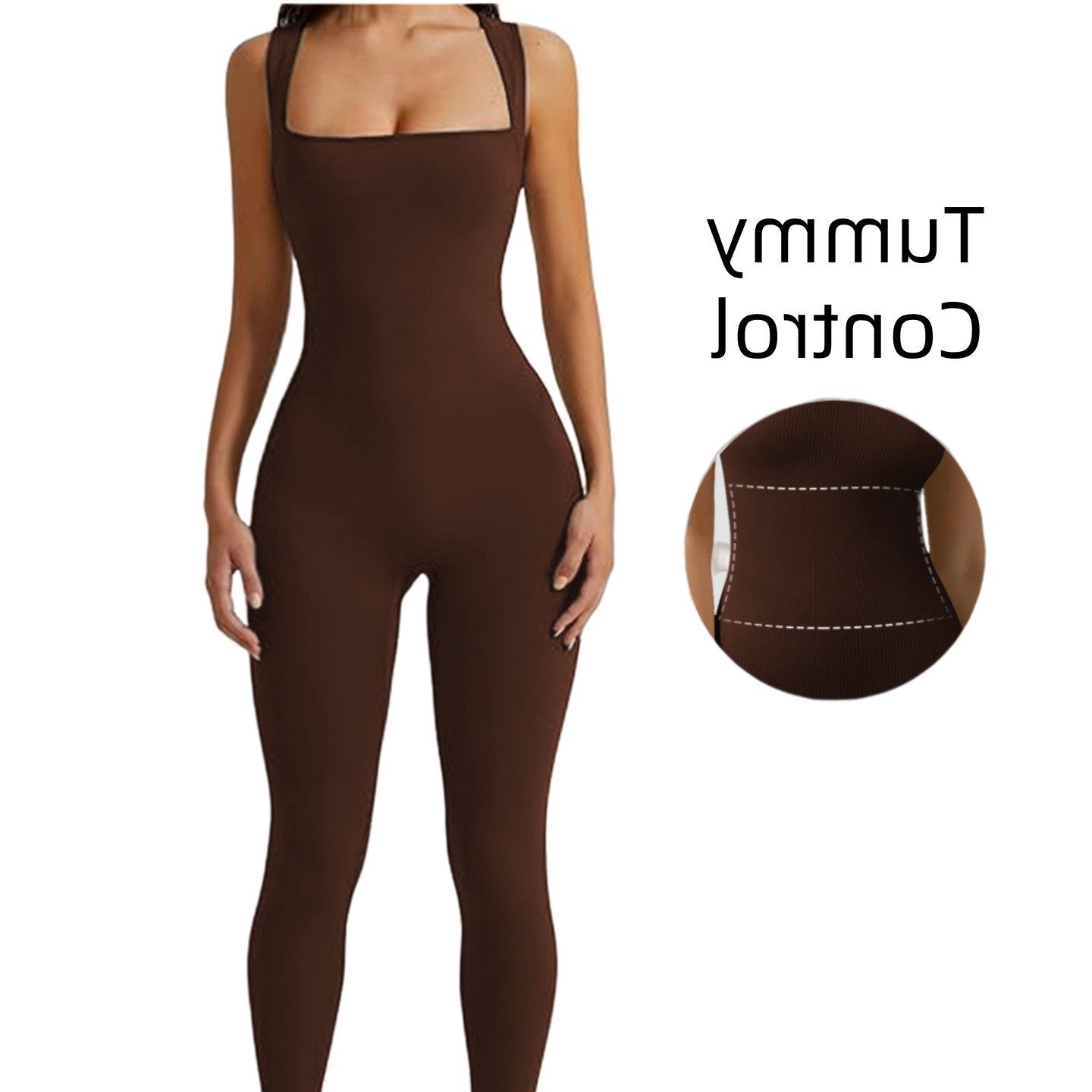 欧美跨境女式瑜伽连身裤锻炼罗纹方领无袖背心运动健身连身衣长裤,个性定制/设计服务/DIY,连衣裙加工定制,淘宝优惠券,粉丝福利购,淘宝优惠卷