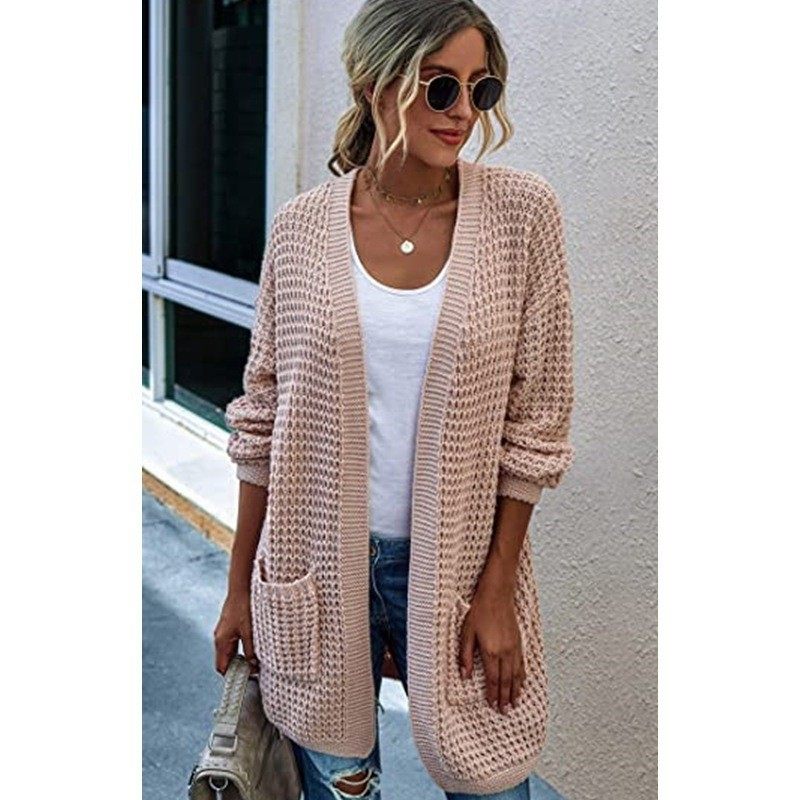 亚马逊秋冬新款欧美外贸针织毛衣长款开衫撞色外套,个性定制/设计服务/DIY,连衣裙加工定制,淘宝优惠券,粉丝福利购,淘宝优惠卷