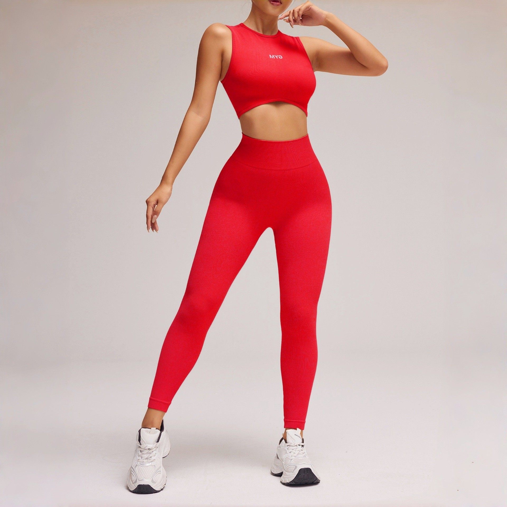 跨境爆款 无缝蜜桃臀瑜伽服套装女 收腹紧身跑步运动健身背心长裤,个性定制/设计服务/DIY,连衣裙加工定制,淘宝优惠券,粉丝福利购,淘宝优惠卷