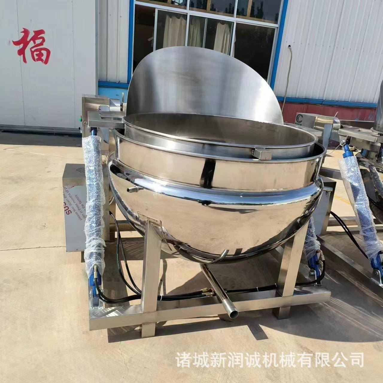 卤肉熟食卤煮锅食品级不锈钢蒸汽夹层锅豆干卤蛋卤煮设备