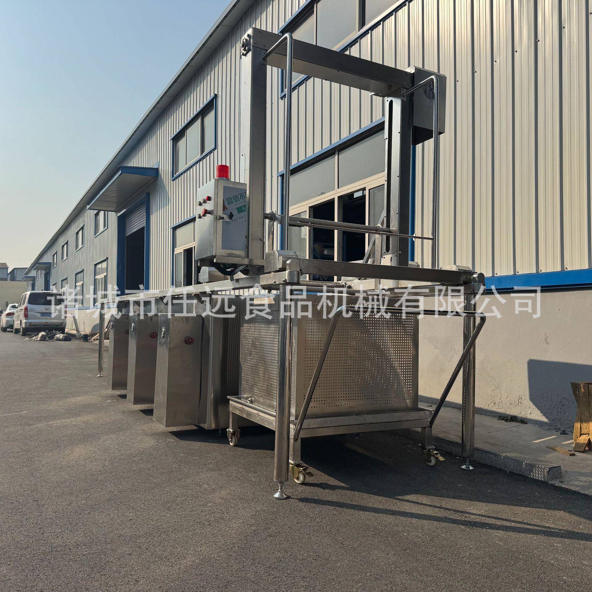 商用大型连续式蜂窝卤煮锅牛肉羊肉猪头肉卤煮设备熟食多连煮锅