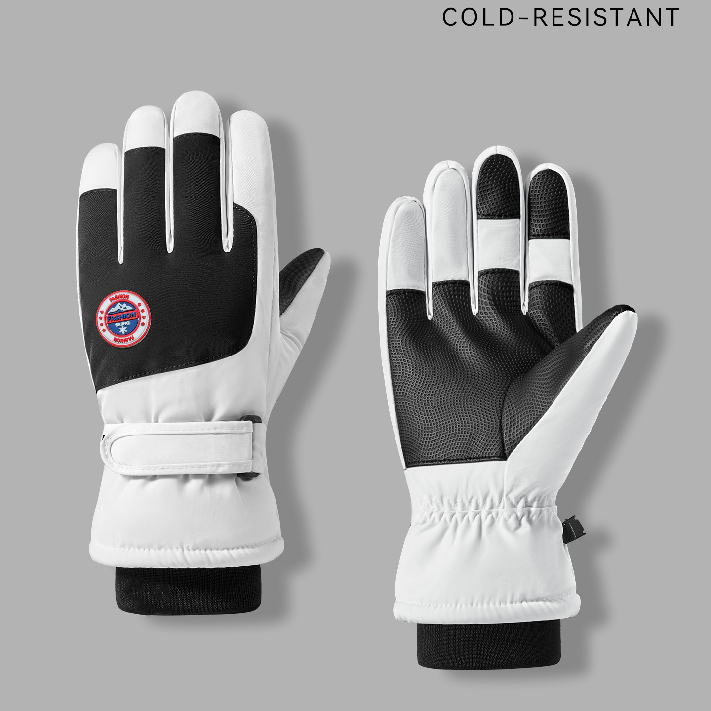 加绒加厚冬季保暖骑行保暖手套