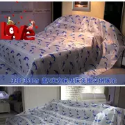 Khăn trải giường chống q nước trải giường màng bảo vệ lò nướng phủ giường bụi che phủ vải bẩn bụi bẩn sàn phủ - Bảo vệ bụi