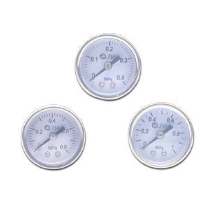 精密调压阀压力表G43-2-01/G43-4-01/G43-10-01气压表G33-2-01