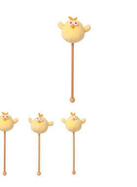 MINISO名创优品墩墩DUN鸡系列毛绒团团按摩捶可爱毛绒敲打按摩棒