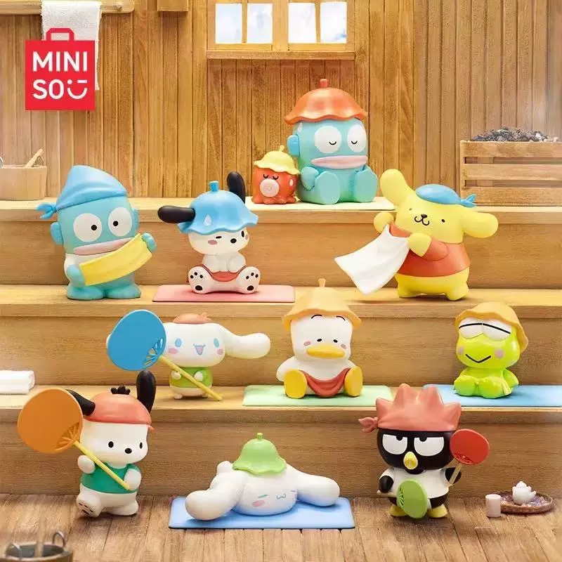 MINISO三丽鸥一起蒸桑拿系列盲盒