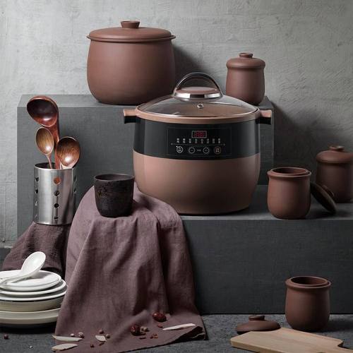 Bear小熊DDZB45Z1紫砂电炖盅隔水