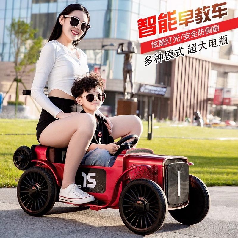 儿童电动汽车可坐大人亲子遥控