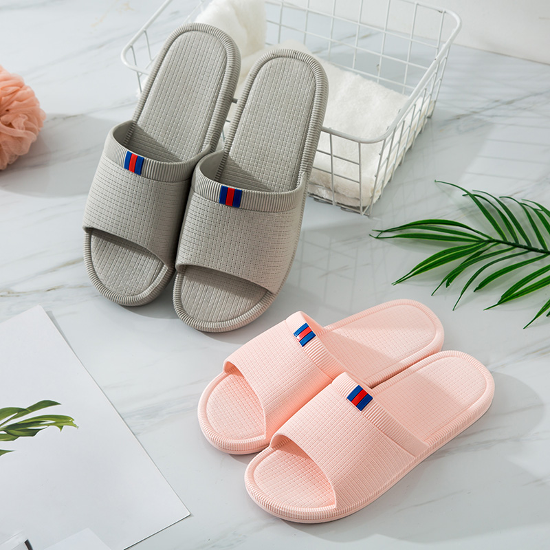 凉拖鞋女夏季室内防滑彩色条纹