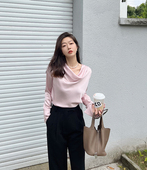 气质醋酸衬衫 gfjlabo 高质感荡领长袖 传奇再版 这是什么神仙衬衫