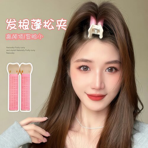 新款发根蓬松夹懒人刘海固定神器