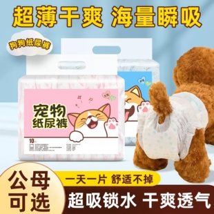宠物狗狗尿不湿专用公狗纸尿裤小狗生理期安全泰迪比熊博美生理裤