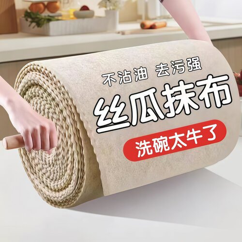 新款丝瓜抹布家用无痕专用吸水