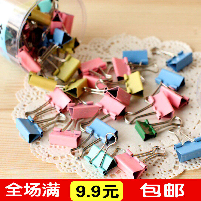 彩色长尾夹文件小夹子书夹燕尾夹铁票夹小号办公文具用品批发|ruв категории электронный словарь/электрический бумажных книг/канцелярские принадлежности, переплёт товаров, бумажник/длиннохвостый зажим - от Buy2taobao.com для оказания профессиональной услуги покупки агента Taobao