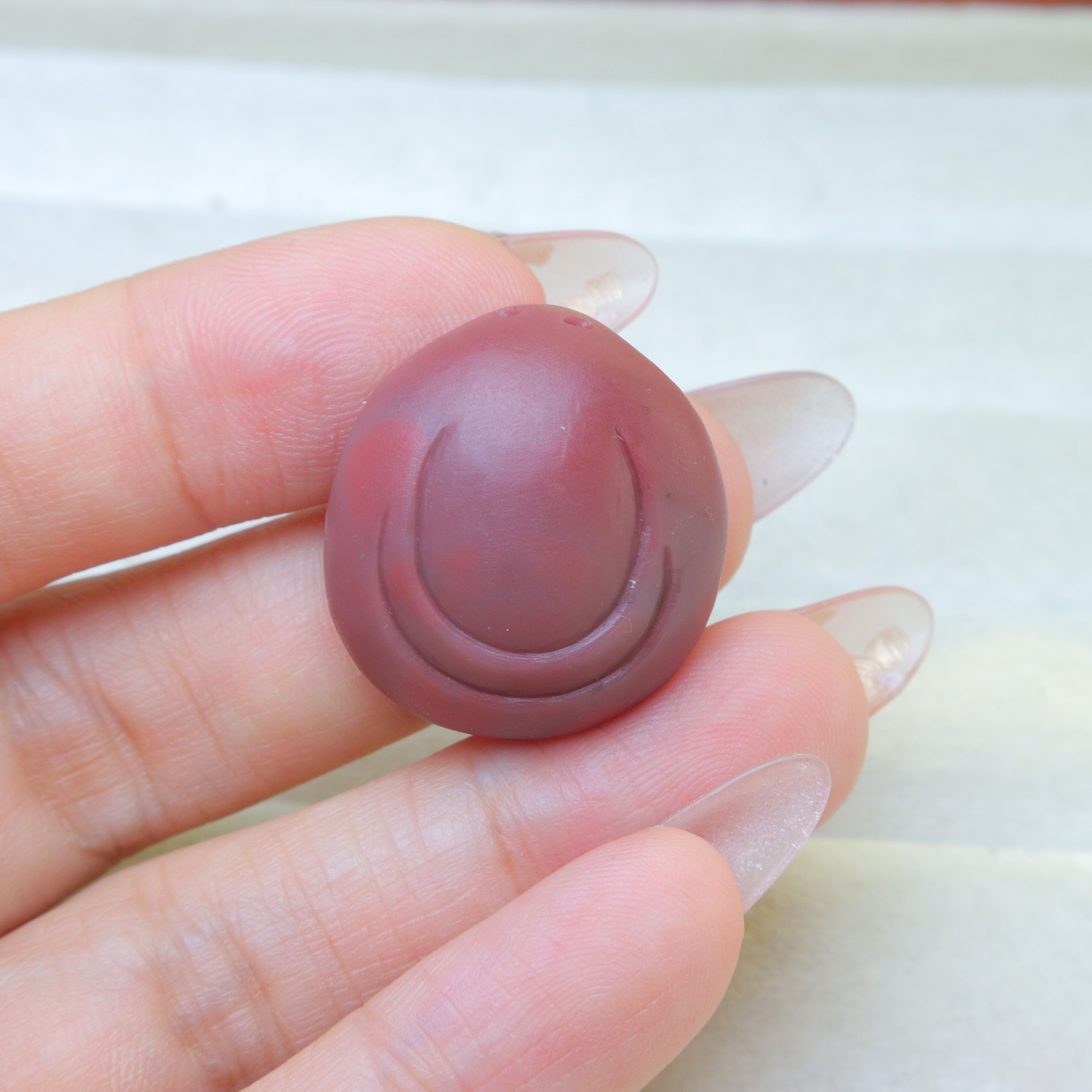 天然盐源玛瑙吊坠挂件弥勒佛糖果色满肉雕刻件毛衣链DIY配件