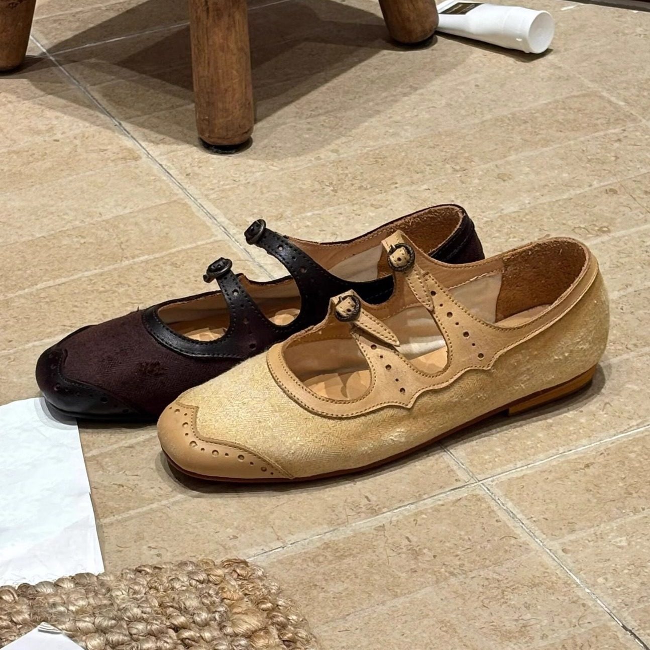 2026早春法式复古风玛丽珍鞋女一字扣带镂空圆头浅口百搭气质单鞋,女鞋,玛丽珍鞋,淘宝优惠券,粉丝福利购,淘宝优惠卷