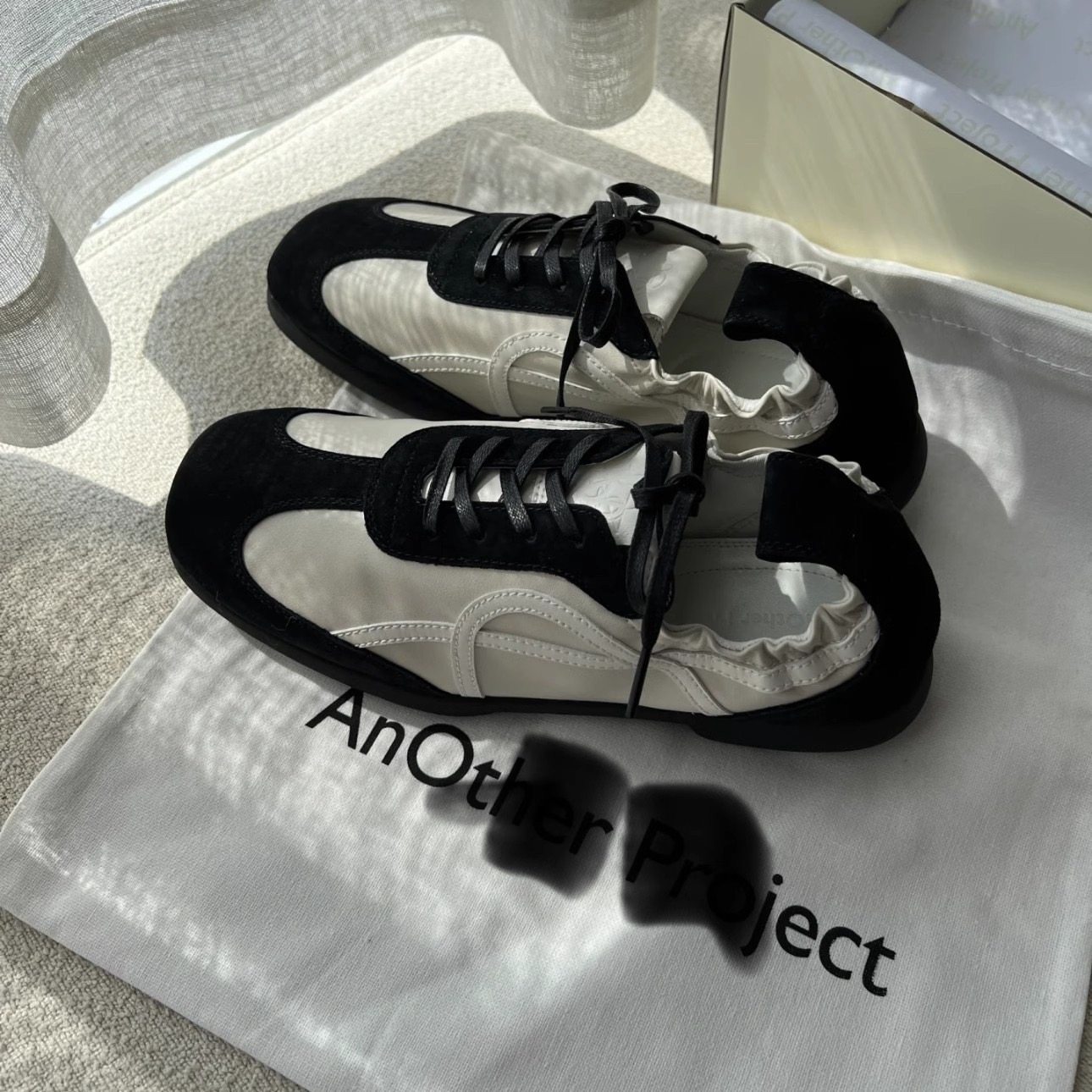 2026早春款真皮小众设计拼色德训鞋女平底系带休闲运动鞋百搭舒适,女鞋,深口单鞋,淘宝优惠券,粉丝福利购,淘宝优惠卷