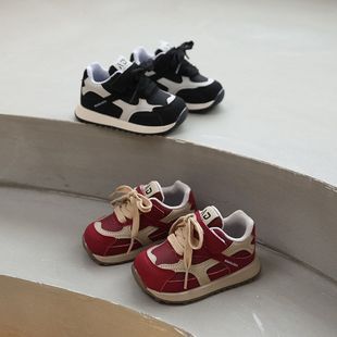 新款款春秋儿童2025宝宝防滑运动鞋鞋子休闲板鞋男童小童软底女童