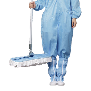 防静电洁净室无尘拖把GMP洁净区实验室 工厂无尘车间除尘平板拖把
