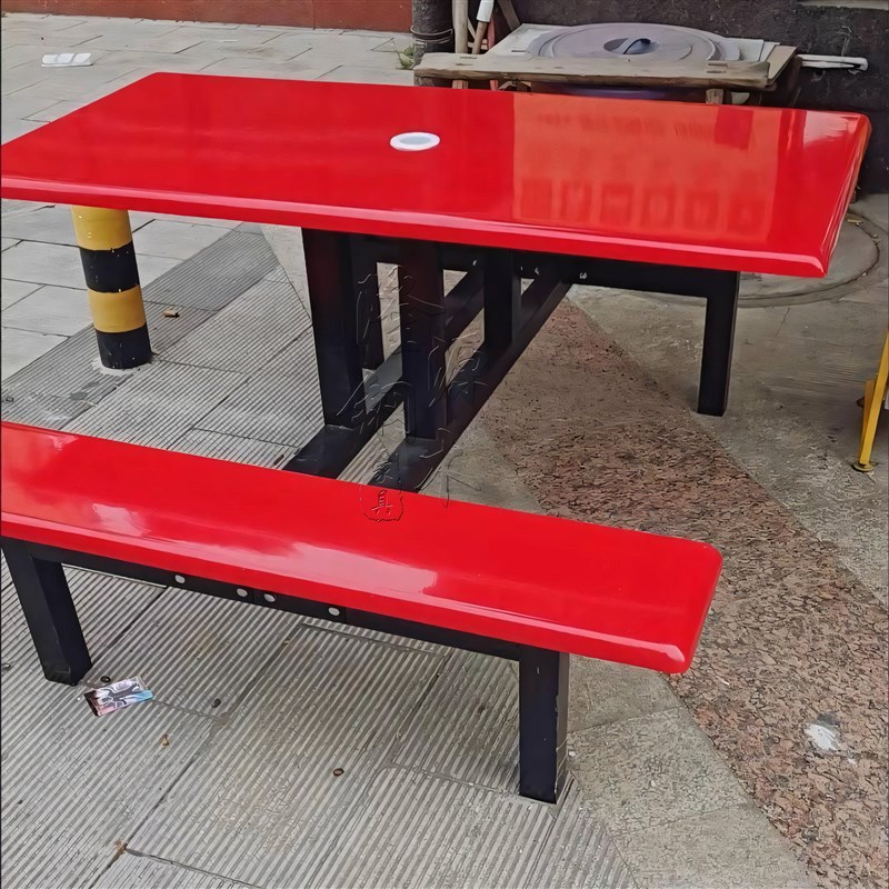 优选户外b餐桌椅开伞孔插雨伞室外遮阳伞餐桌便利店超市门口连体