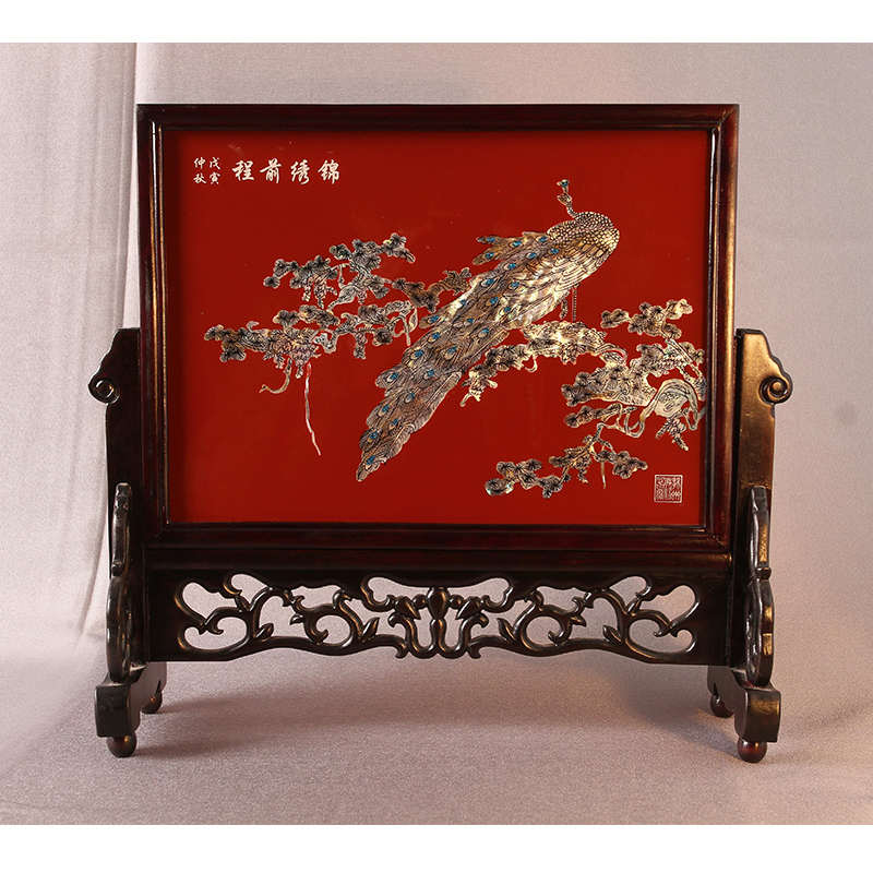 优选厂屏装饰e商务礼品台家居锦绣前程生日办公中式结婚扬州新摆