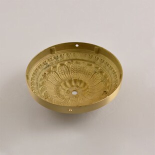 精选法式全铜g壁灯灯盘底座别墅轻奢台灯落地灯灯具配件欧式花纹