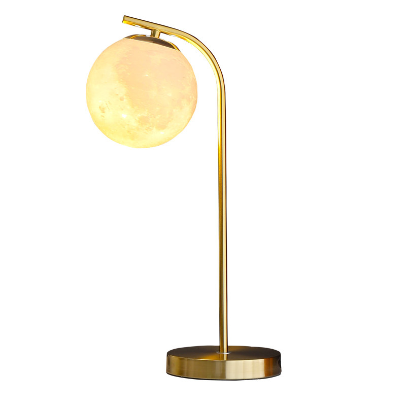 精选卧室台灯简约触摸感应灯客厅床头H氛围灯可调光月球温馨护眼,家装灯饰光源,装饰台灯,淘宝优惠券,粉丝福利购,淘宝优惠卷