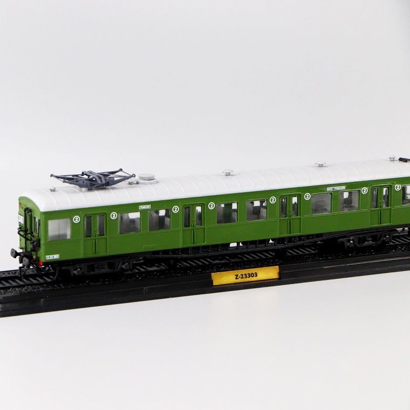 送礼 1/87 Z23303 1952年合金老式火车模型静态摆件收藏品