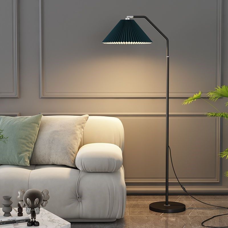 精选北欧落地灯i客厅卧室床头沙发百褶轻奢创意氛围装饰ins风立式,家装灯饰光源,置物功能落地灯,淘宝优惠券,粉丝福利购,淘宝优惠卷