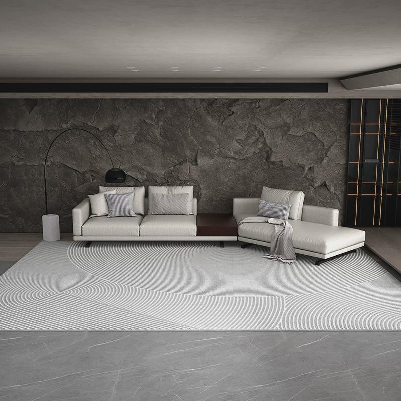 优选卡提克兰e客厅地毯轻奢意式极简高级感茶几毯家用卧室地垫新