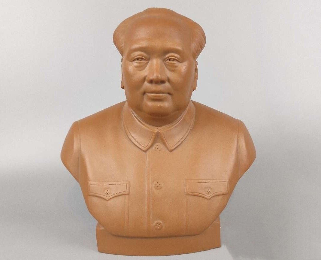 陶瓷毛主席工艺纪念礼品手工摆件