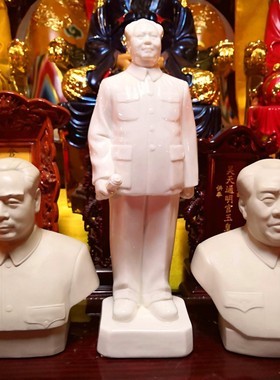 石湾陶瓷周恩来总理手工创意摆件