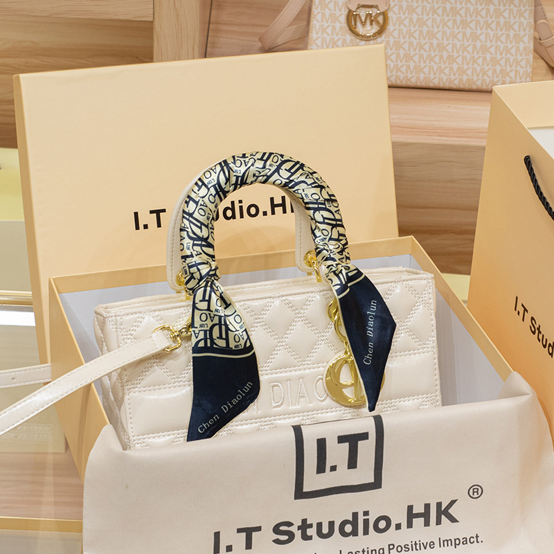 路易CITEX LV官方旗舰店香港真皮手提包女2025新款秋冬小众高级感