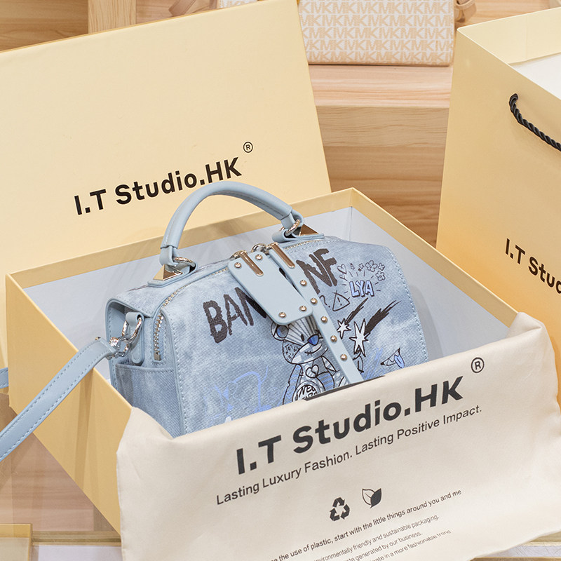 路易CITEX LV官方旗舰店香港真皮枕头包女2025新款时尚秋冬高级质