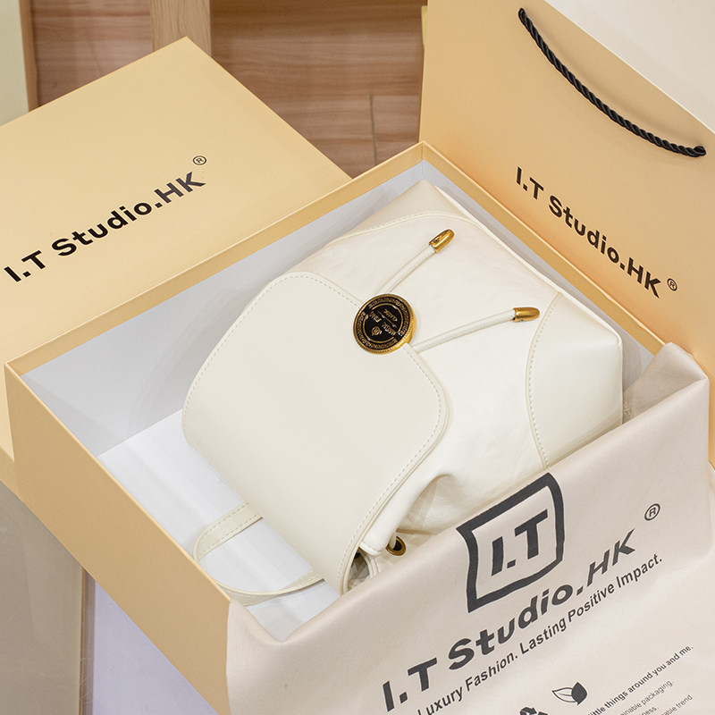 路易CITEX LV官方旗舰店香港双肩包女2025新款时尚书包高级感小众