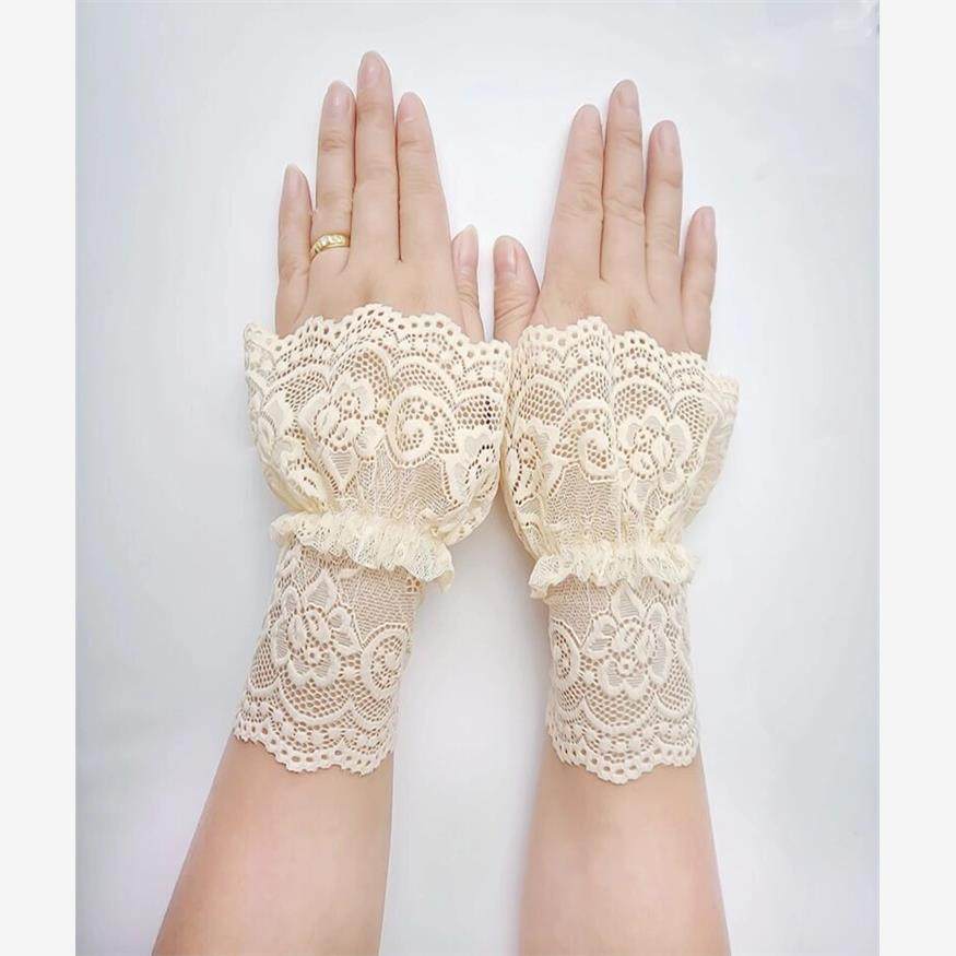 韩版公主范蕾丝袖口手套 花边假袖子跳舞演出用 半指手套女装喇叭,服饰配件/皮带/帽子/围巾,手套,淘宝优惠券,粉丝福利购,淘宝优惠卷