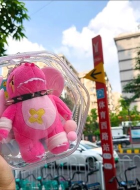 素龙保护套15cm六边形外出收纳娃包玩偶棉花娃娃汪苏泷闪电能量