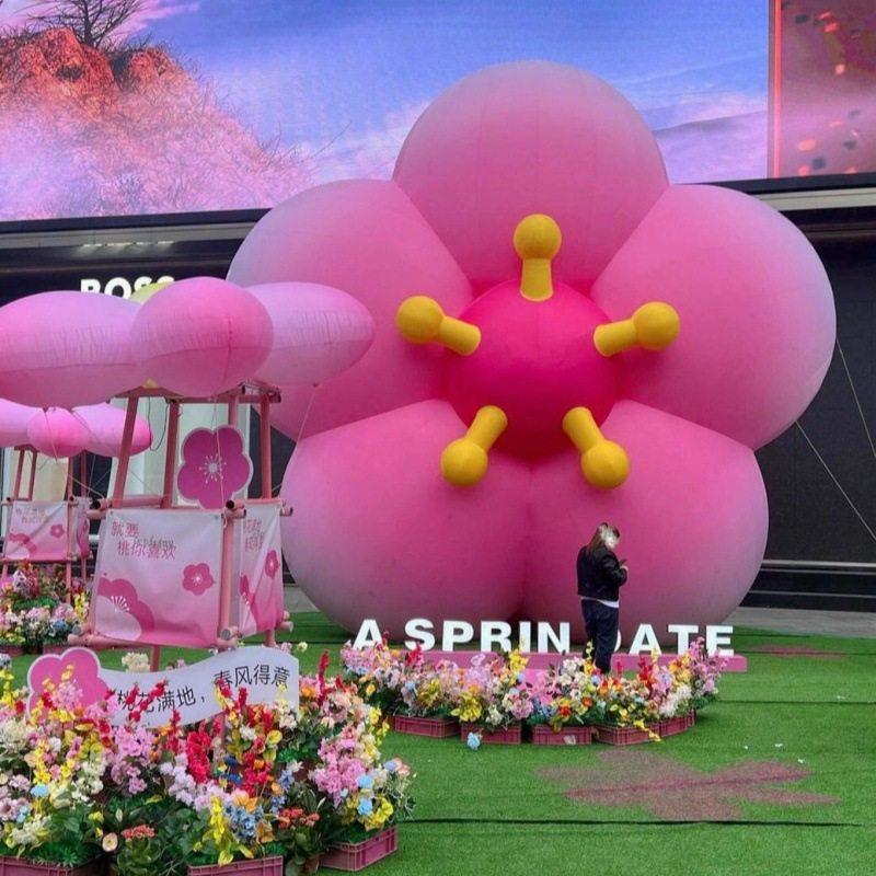 春季大型充气仿真桃花樱花气模悬挂花朵市集活动户外景区拍照美陈,节庆用品/礼品,充气气模,淘宝优惠券,粉丝福利购,淘宝优惠卷